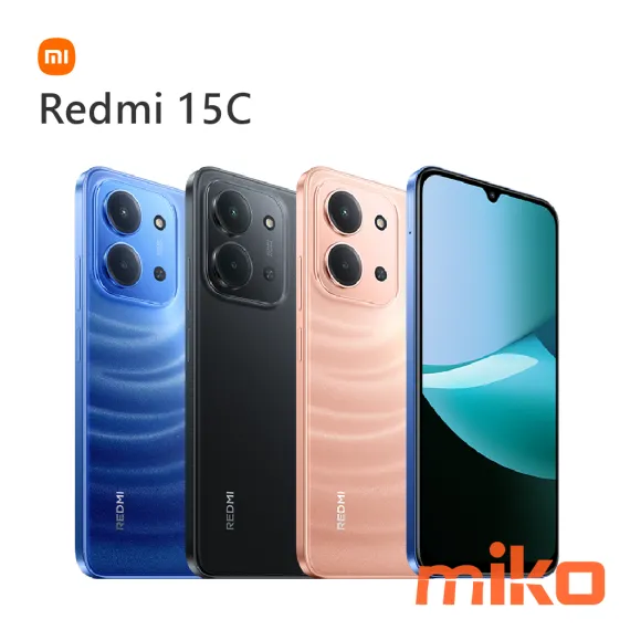 Redmi 15C 採用天然色調與雋永設計，展現自然之美。以精心配置的簡約細節，打造讓人印象深刻的使用體驗。